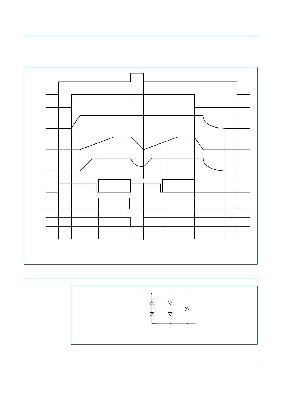 6 start-up sequence, Internal circuitry, Tfa9810 | Nxp semiconductors, Audio amplifier 2 x 12 w | NXP Semiconductors TFA9810 User Manual | Page 8 / 29