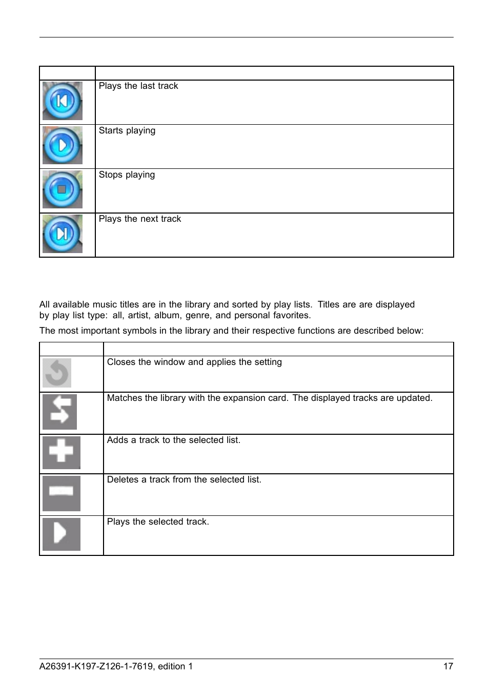 Managing music tracks | Navigon POCKET LOOX N100 User Manual | Page 25 / 48