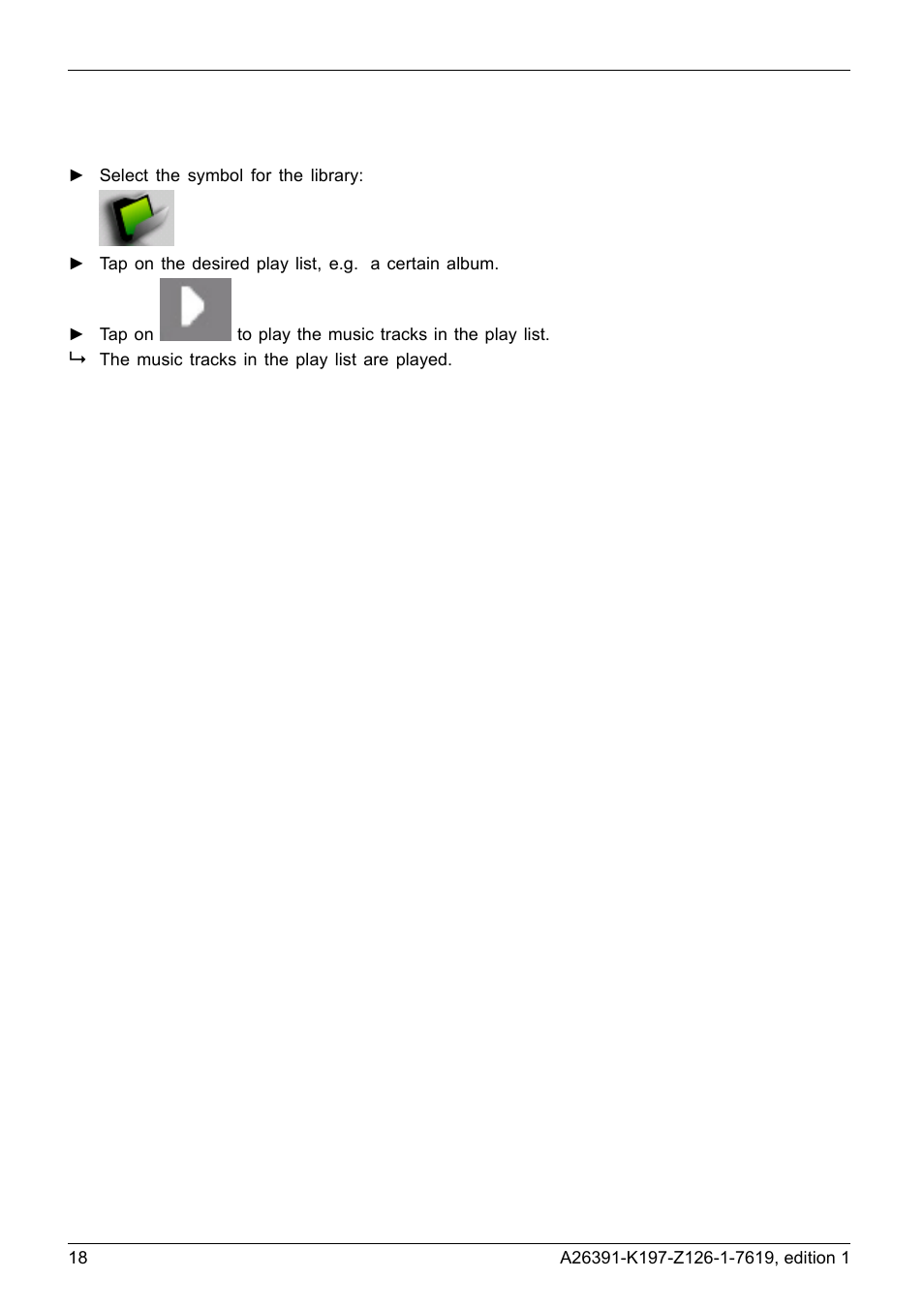 Selecting the play list | Navigon POCKET LOOX N100 User Manual | Page 26 / 48
