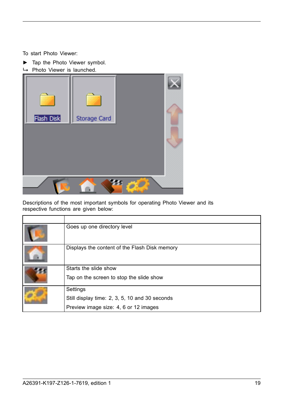 Using photo viewer (on some models) | Navigon POCKET LOOX N100 User Manual | Page 27 / 48