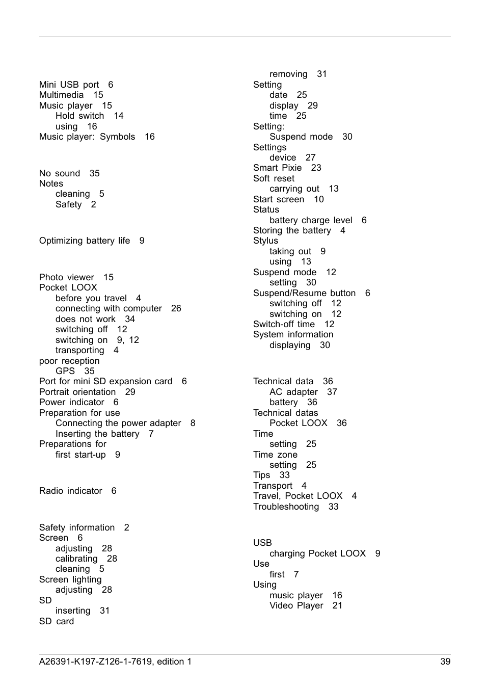 Navigon POCKET LOOX N100 User Manual | Page 47 / 48