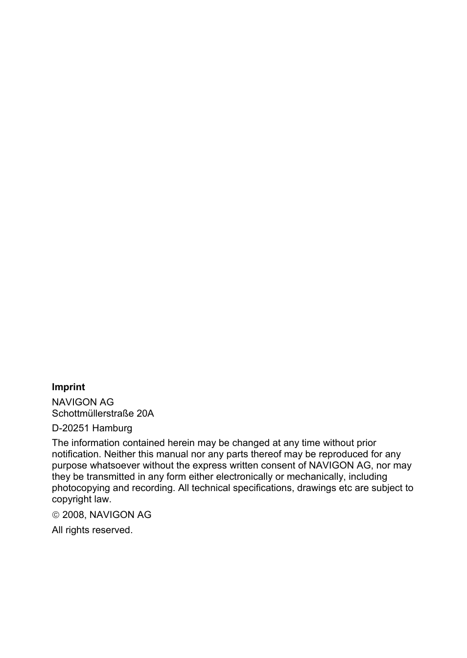 Navigon MN7 User Manual | Page 2 / 54