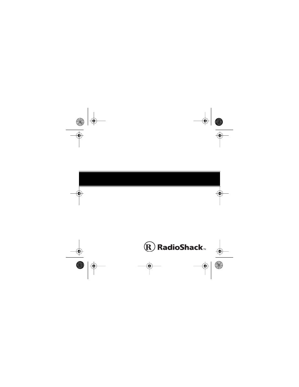 Radio Shack 17-9003 User Manual | 44 pages