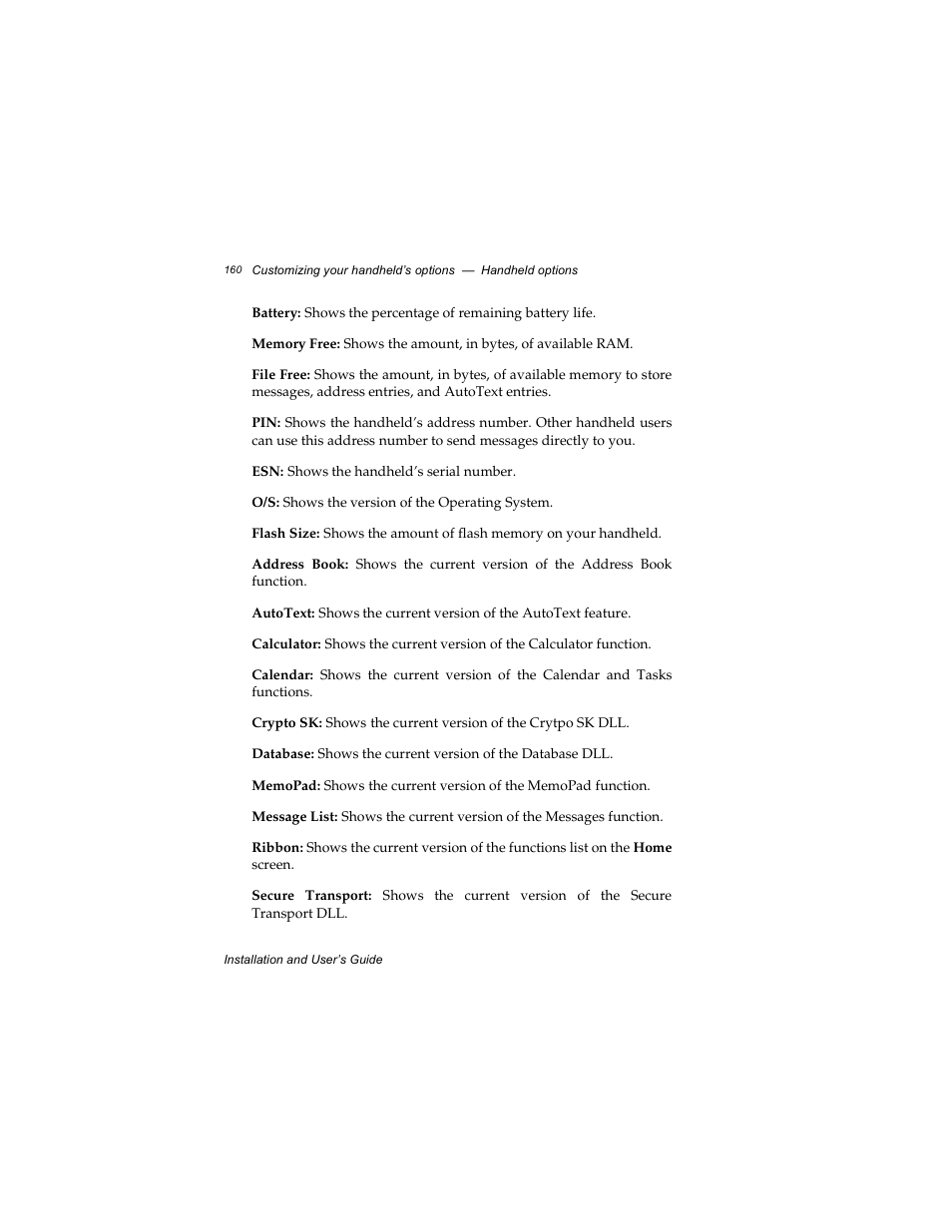 Radio Shack RIM 850 User Manual | Page 160 / 204