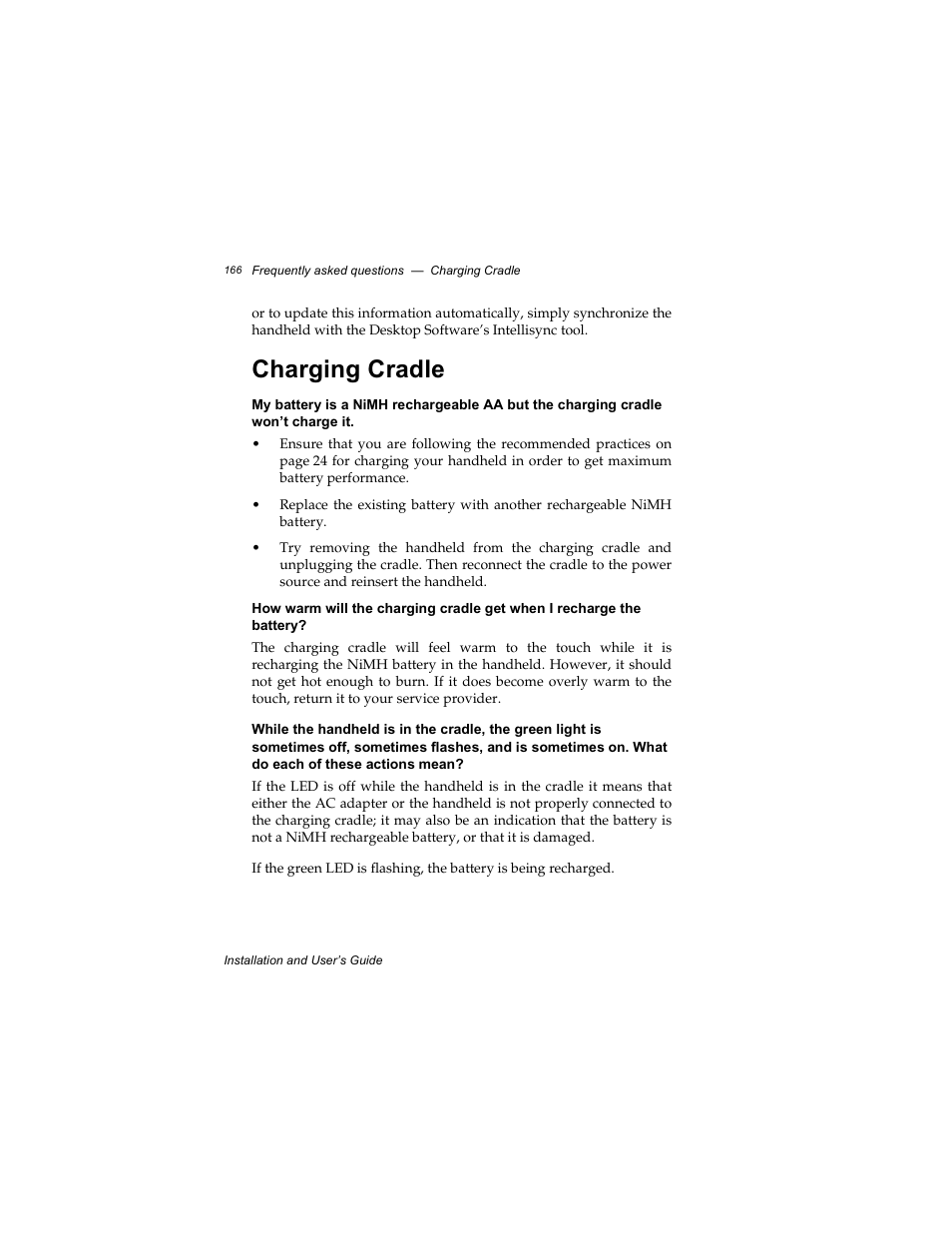 Charging cradle | Radio Shack RIM 850 User Manual | Page 166 / 204