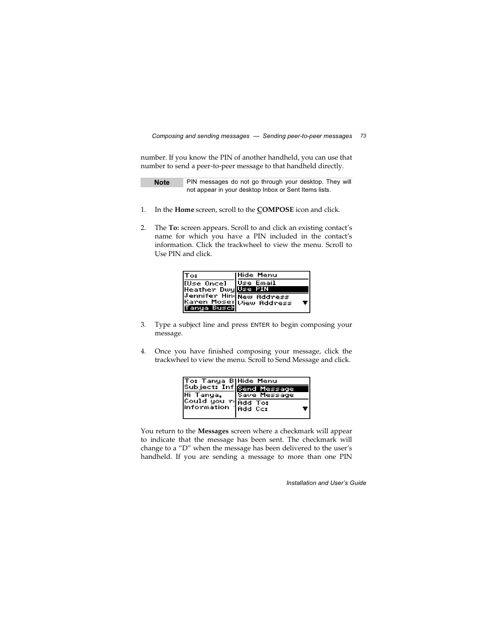 Radio Shack RIM 850 User Manual | Page 73 / 204