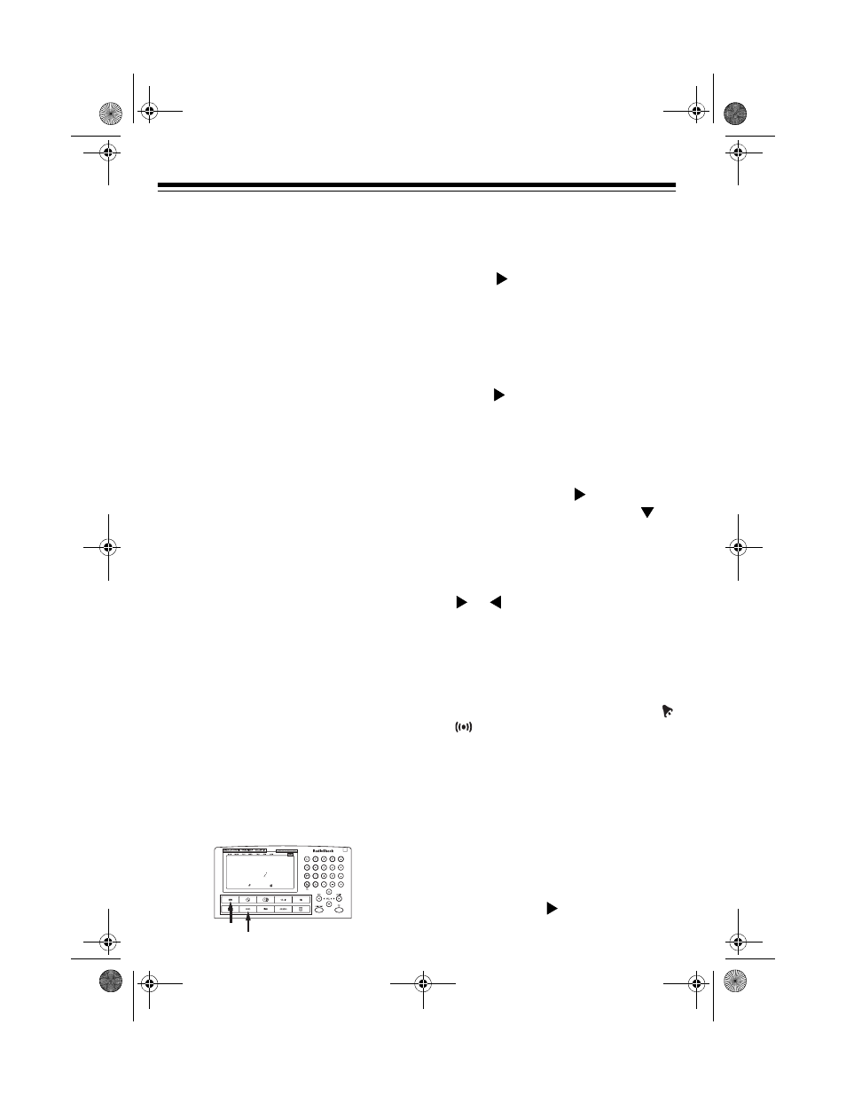 Schedule alarms, Entering a schedule alarm record | Radio Shack 65-790 User Manual | Page 20 / 28