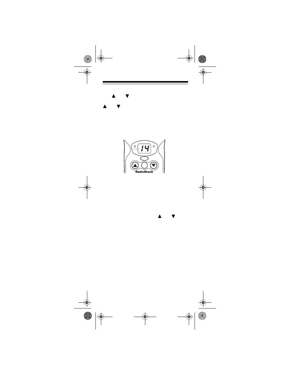Display and indicators, Using quiet codes | Radio Shack FRS User Manual | Page 9 / 16