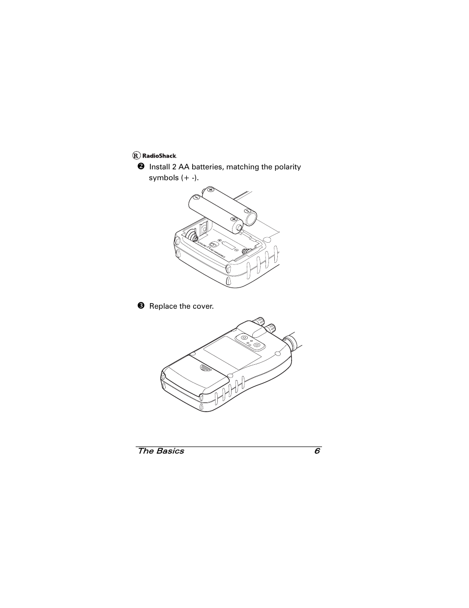 W replace the cover | Radio Shack 20-501 User Manual | Page 6 / 64