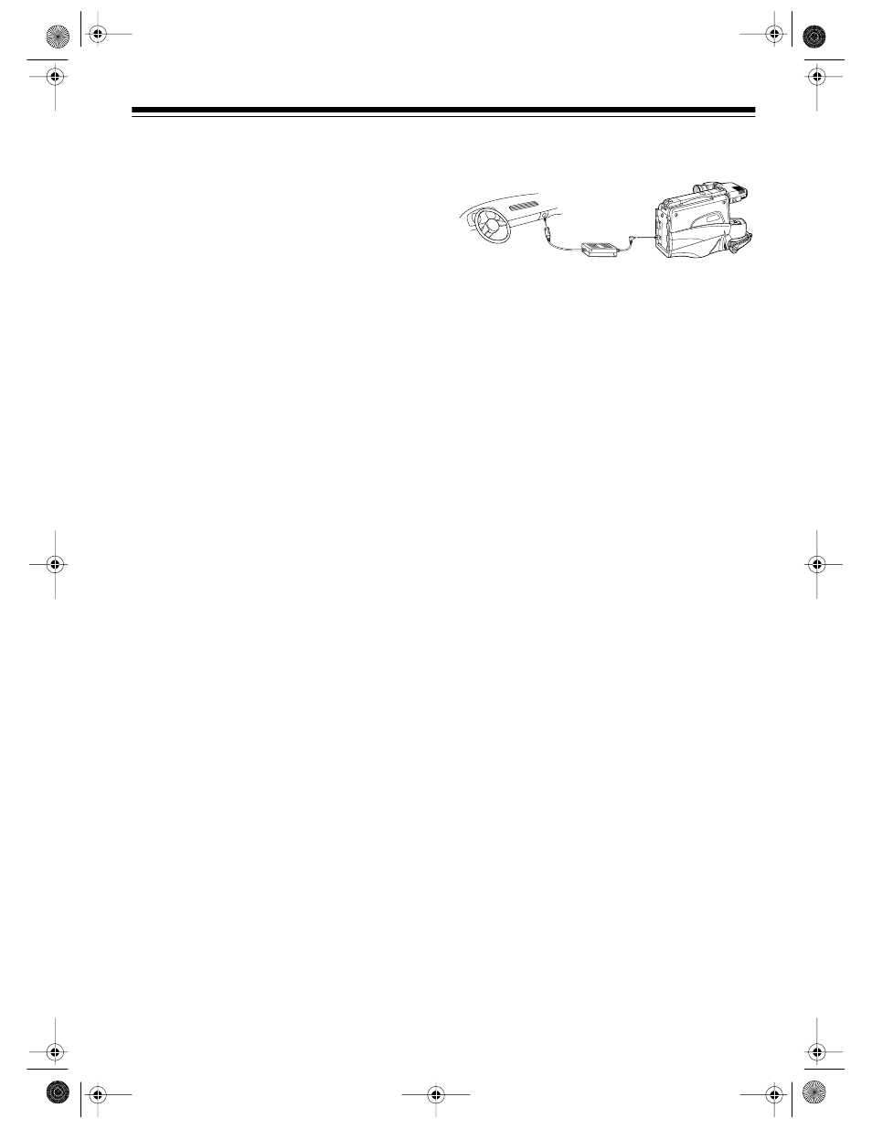 Using an optional dc adapter | Radio Shack Camcorder Model 130 Moviecorder User Manual | Page 13 / 44