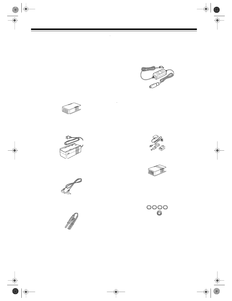 Before you begin, Supplied accessories, Optional accessories | Radio Shack Camcorder Model 130 Moviecorder User Manual | Page 6 / 44