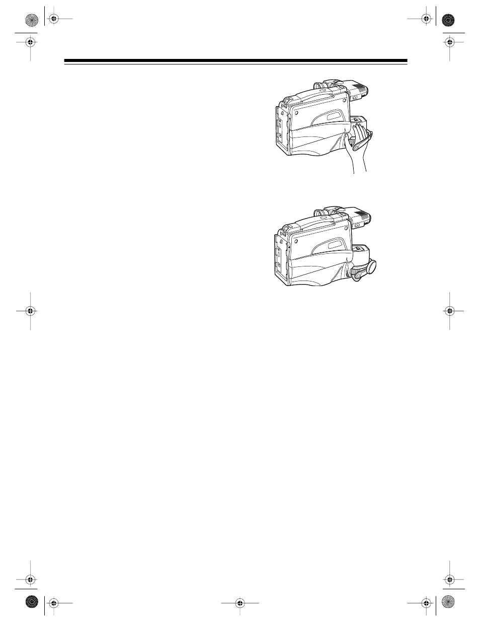 Quick start | Radio Shack Camcorder Model 130 Moviecorder User Manual | Page 8 / 44