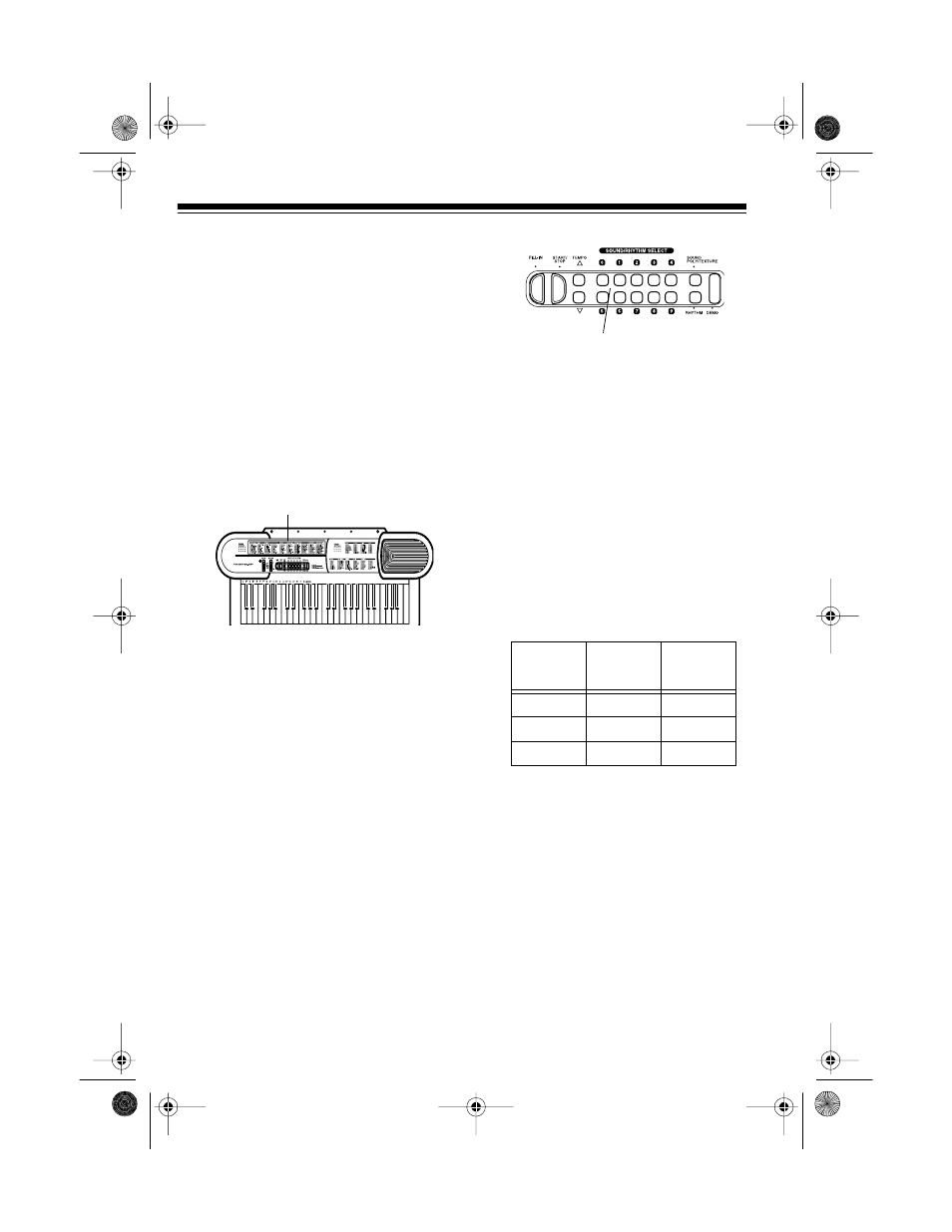 Using the preset sounds | Radio Shack Concertmate 42-4035 User Manual | Page 10 / 24