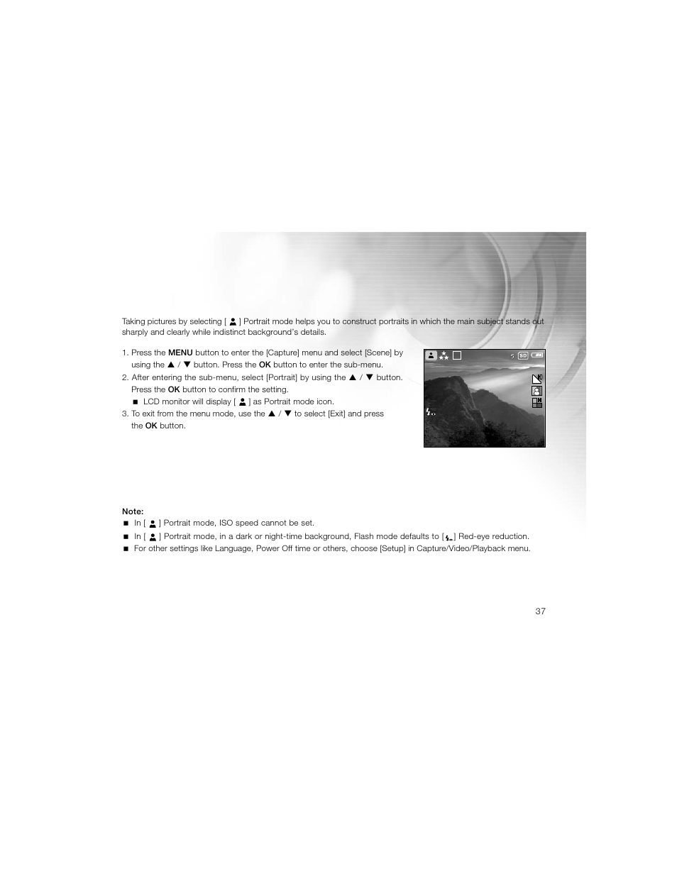 Portrait mode | Radio Shack OPTIMUS 16-3869 User Manual | Page 39 / 73