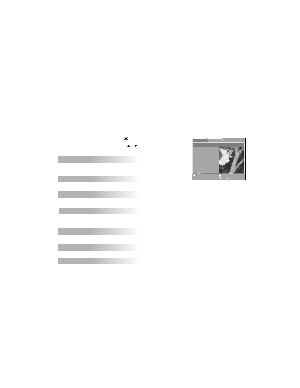 Playback menu, Delete, Copy to card | Slide show, Dpof, Protect, Thumbnails, Exit | Radio Shack OPTIMUS 16-3869 User Manual | Page 66 / 73