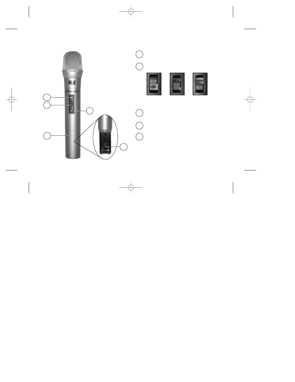 922t handheld microphone features | Radio Shack 920SR User Manual | Page 19 / 67