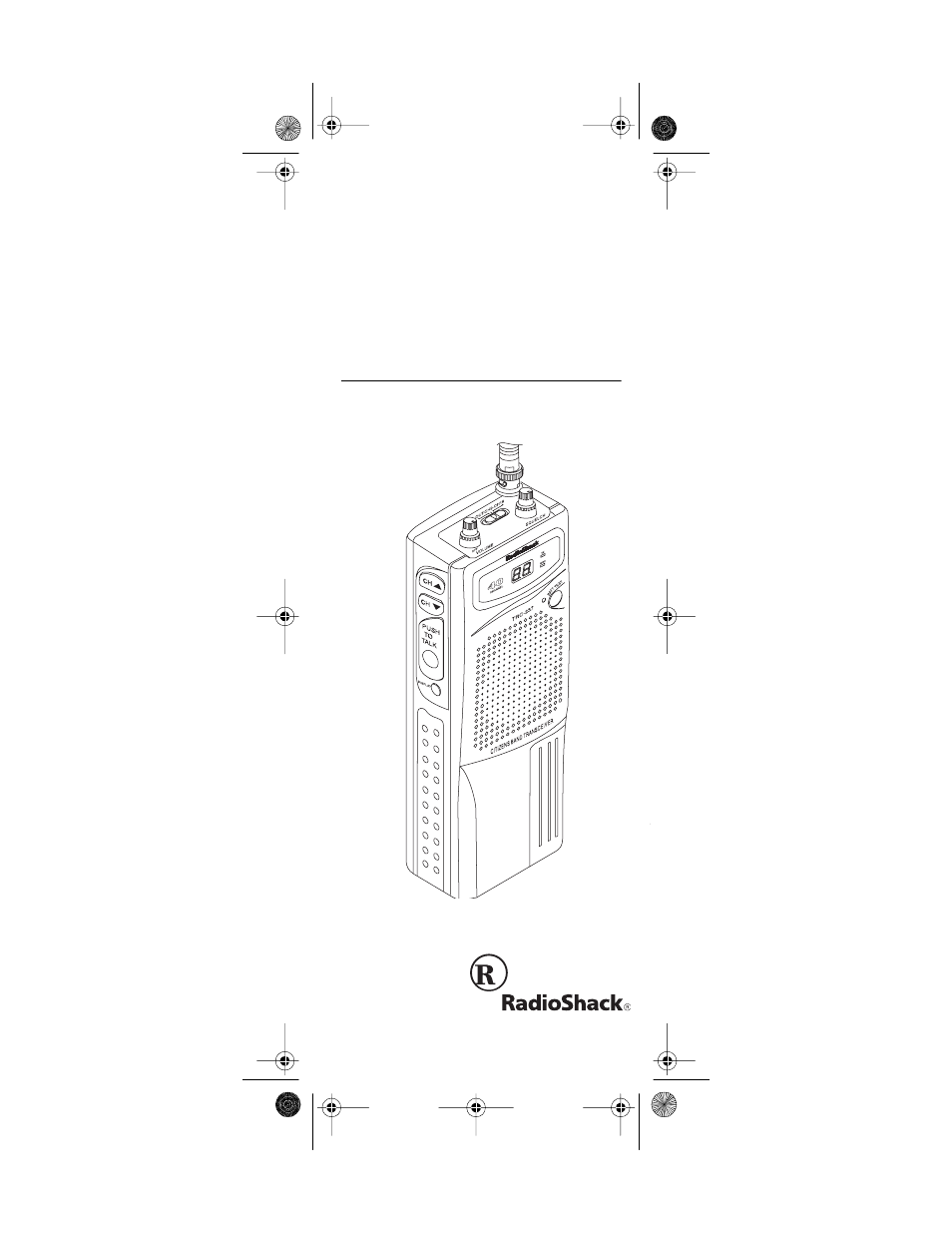 Radio Shack TRC-237 User Manual | 28 pages