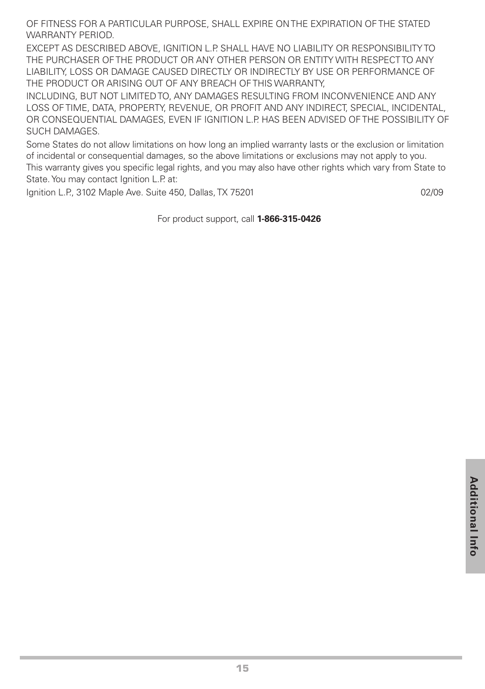 Radio Shack Auvio 40-294 User Manual | Page 15 / 16