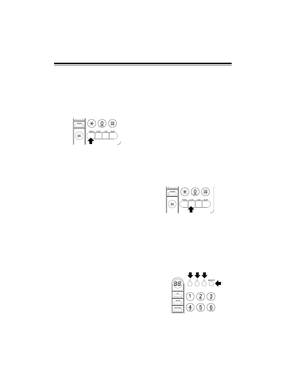 Using privacy, Using tone services on a pulse line | Radio Shack TAD-759 User Manual | Page 12 / 24