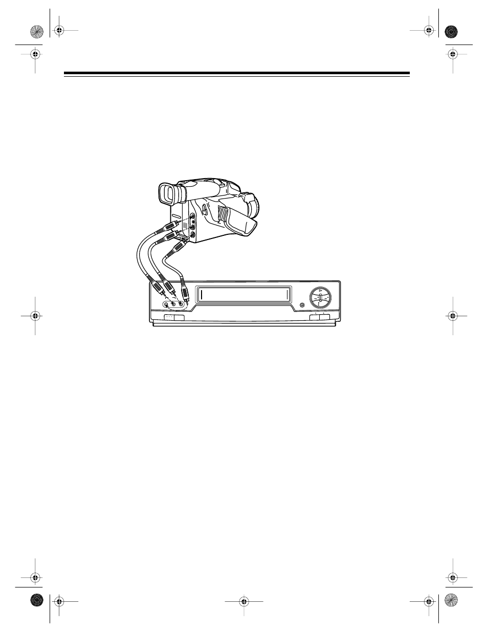 Camcorder connections, Connecting power | Radio Shack 64 User Manual | Page 12 / 48