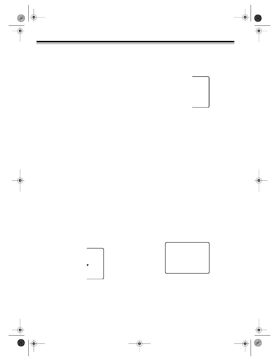 Initial set up, Setting the on-screen language/ channels/clock, Guage | Auto set | Radio Shack 64 User Manual | Page 14 / 48