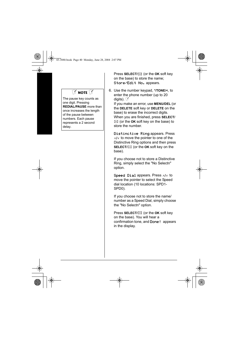 Radio Shack 43-3872 User Manual | Page 40 / 76