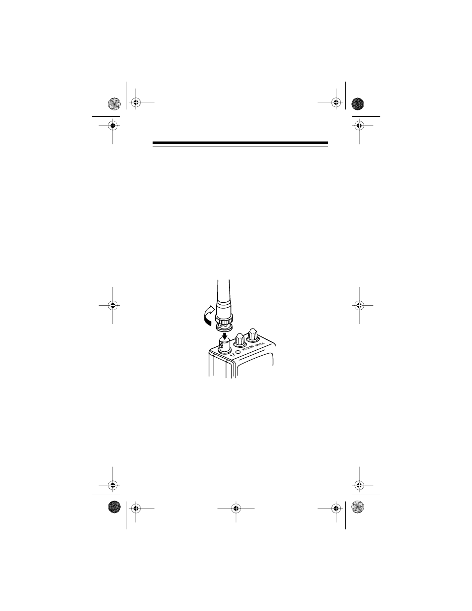 Connecting the antenna | Radio Shack PRO-72 User Manual | Page 15 / 56