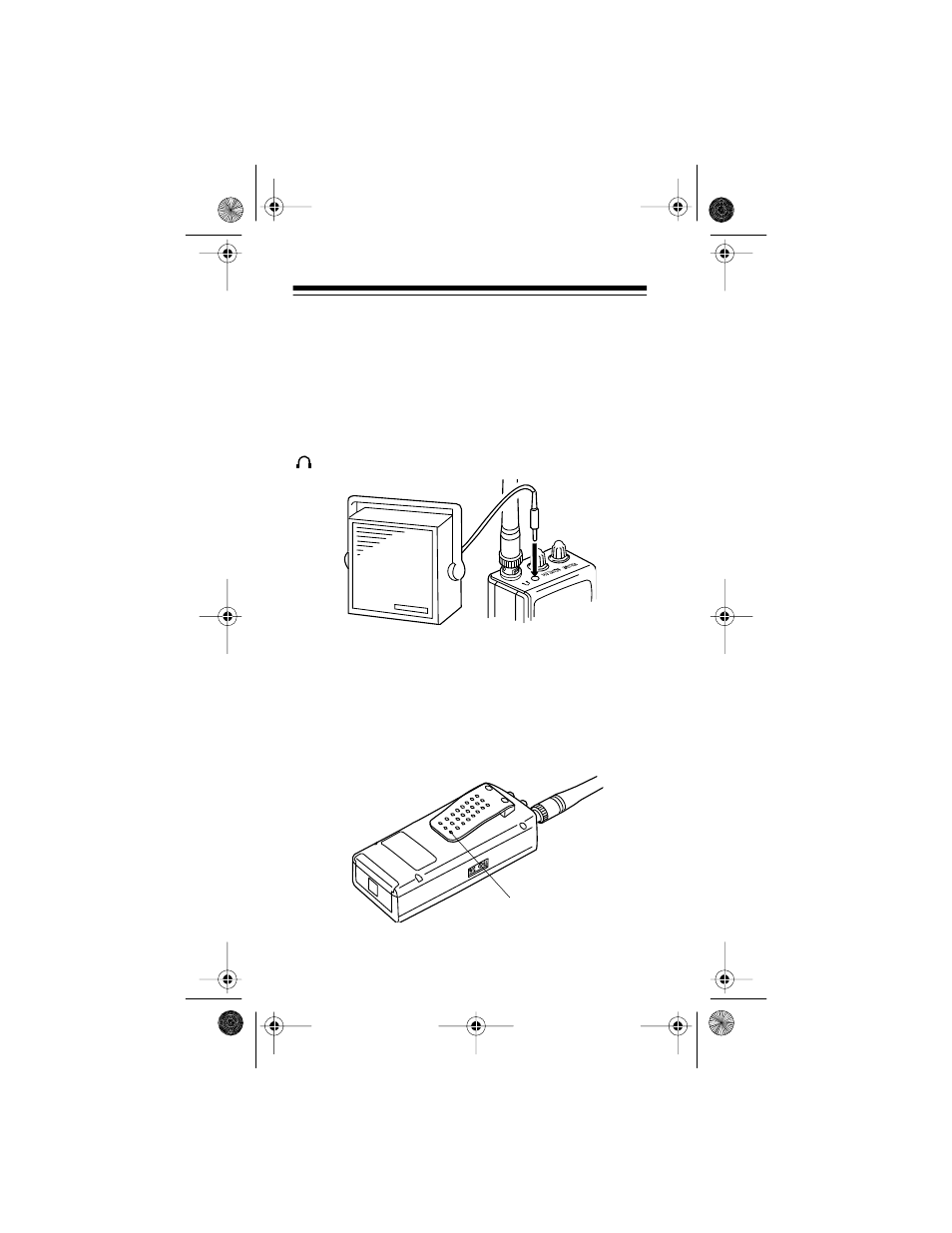 Connecting an extension speaker, Using the belt clip | Radio Shack PRO-72 User Manual | Page 18 / 56