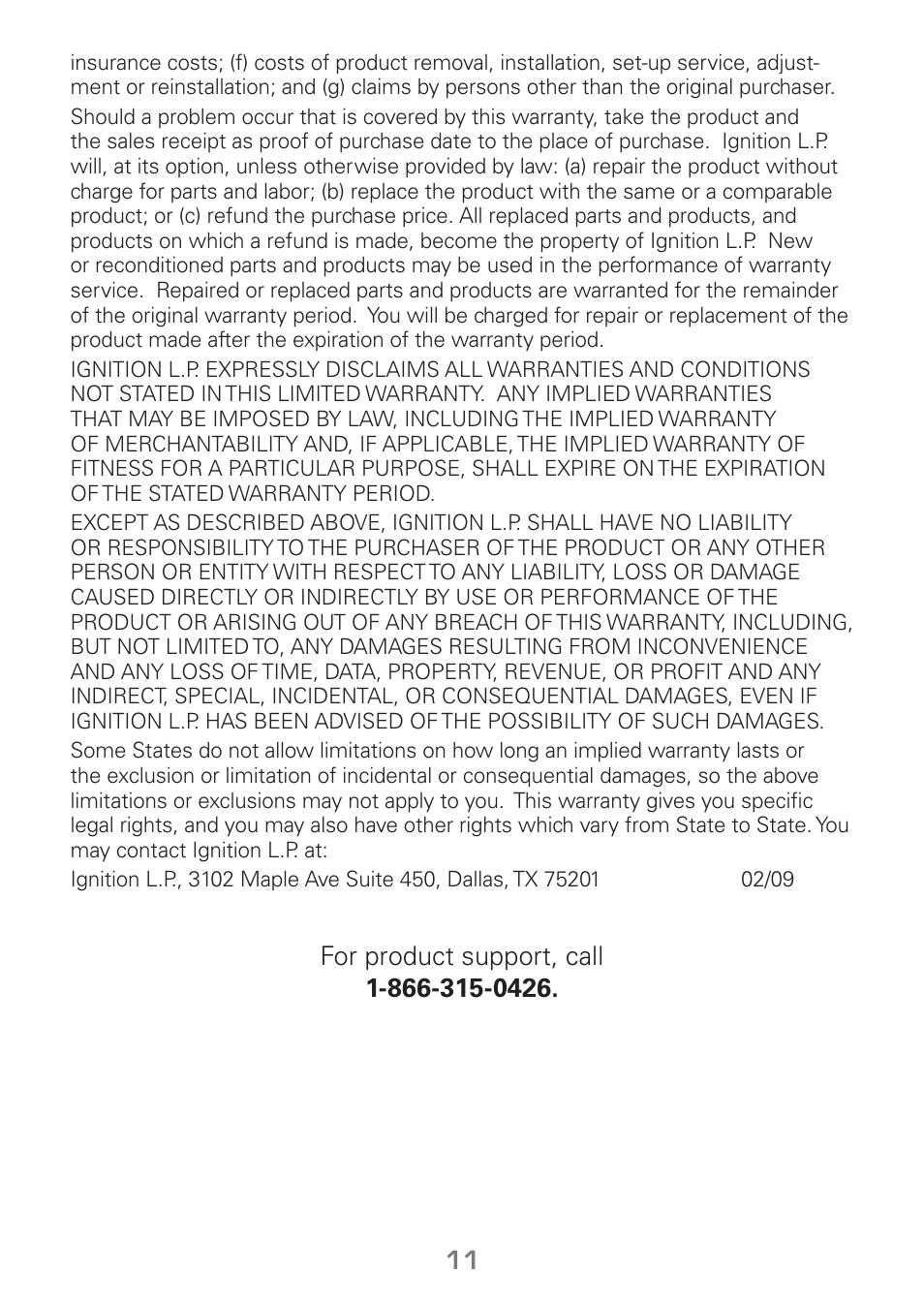 Radio Shack Gigaware 25-1178 User Manual | Page 11 / 12