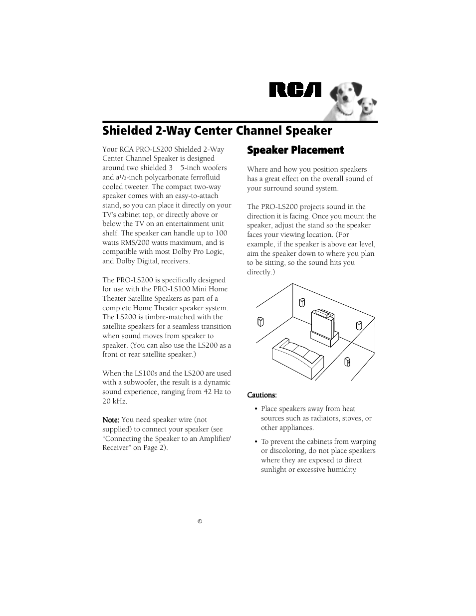 Radio Shack PRO-LS200 User Manual | 4 pages