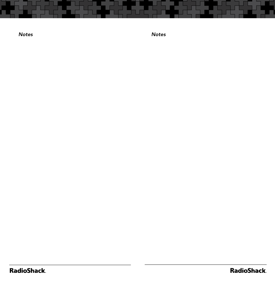 Radio Shack 20-164 User Manual | Page 40 / 41