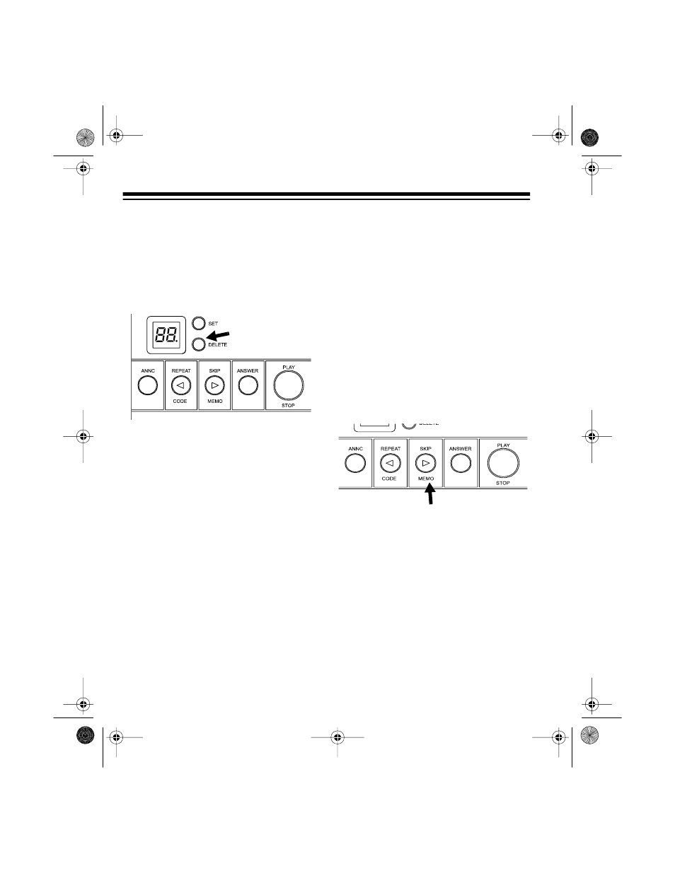 Erasing messages | Radio Shack TAD-799 User Manual | Page 14 / 24