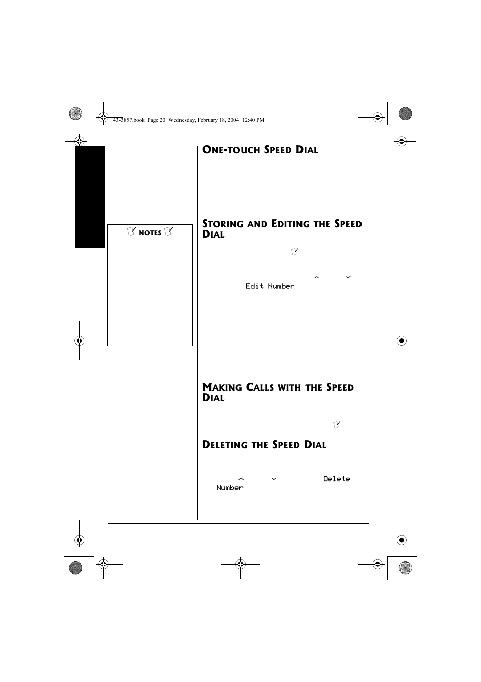 Radio Shack 43-3857 User Manual | Page 20 / 44