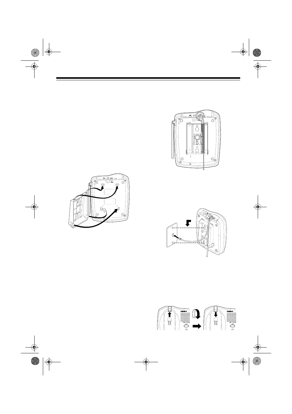 On a wall plate or wall | Radio Shack TAD-725 User Manual | Page 9 / 32
