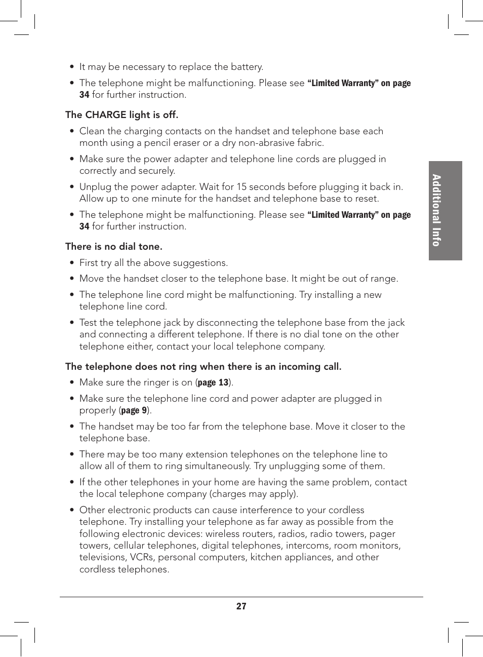 Radio Shack 43-3577 User Manual | Page 27 / 36