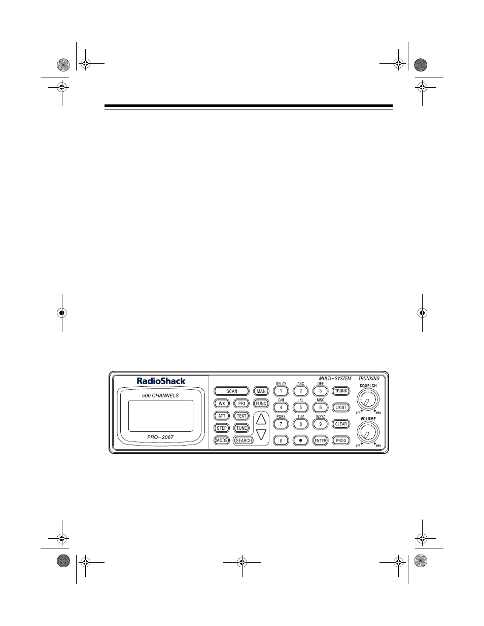Understanding your scanner, A look at the keypad | Radio Shack PRO-2067 User Manual | Page 13 / 56