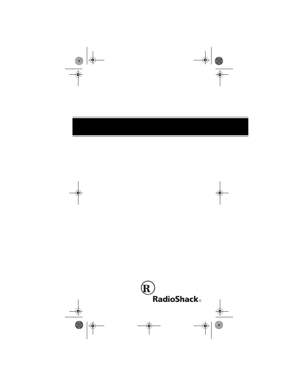 Radio Shack TRC-239 User Manual | 24 pages