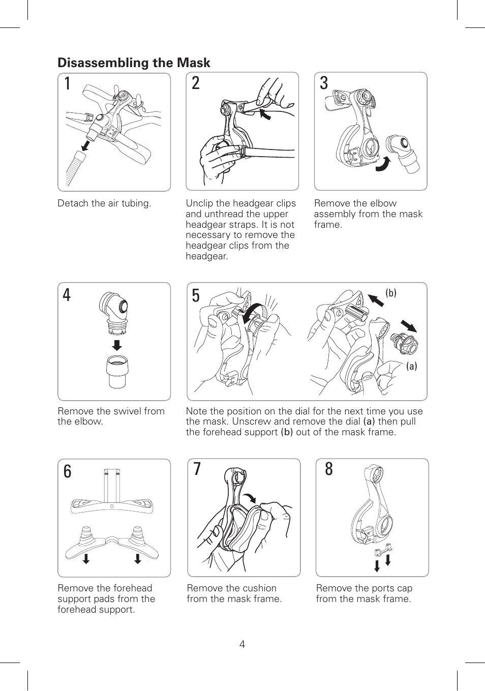 ResMed Nasal Mask Mirage Micro User Manual | Page 5 / 12