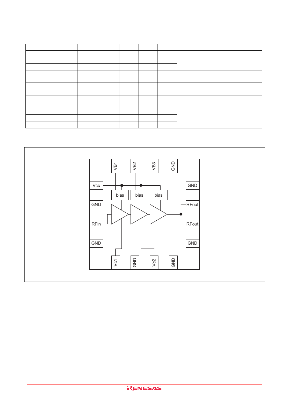 Electrical characteristics, Function block diagram | Renesas HA31005ANP User Manual | Page 2 / 8