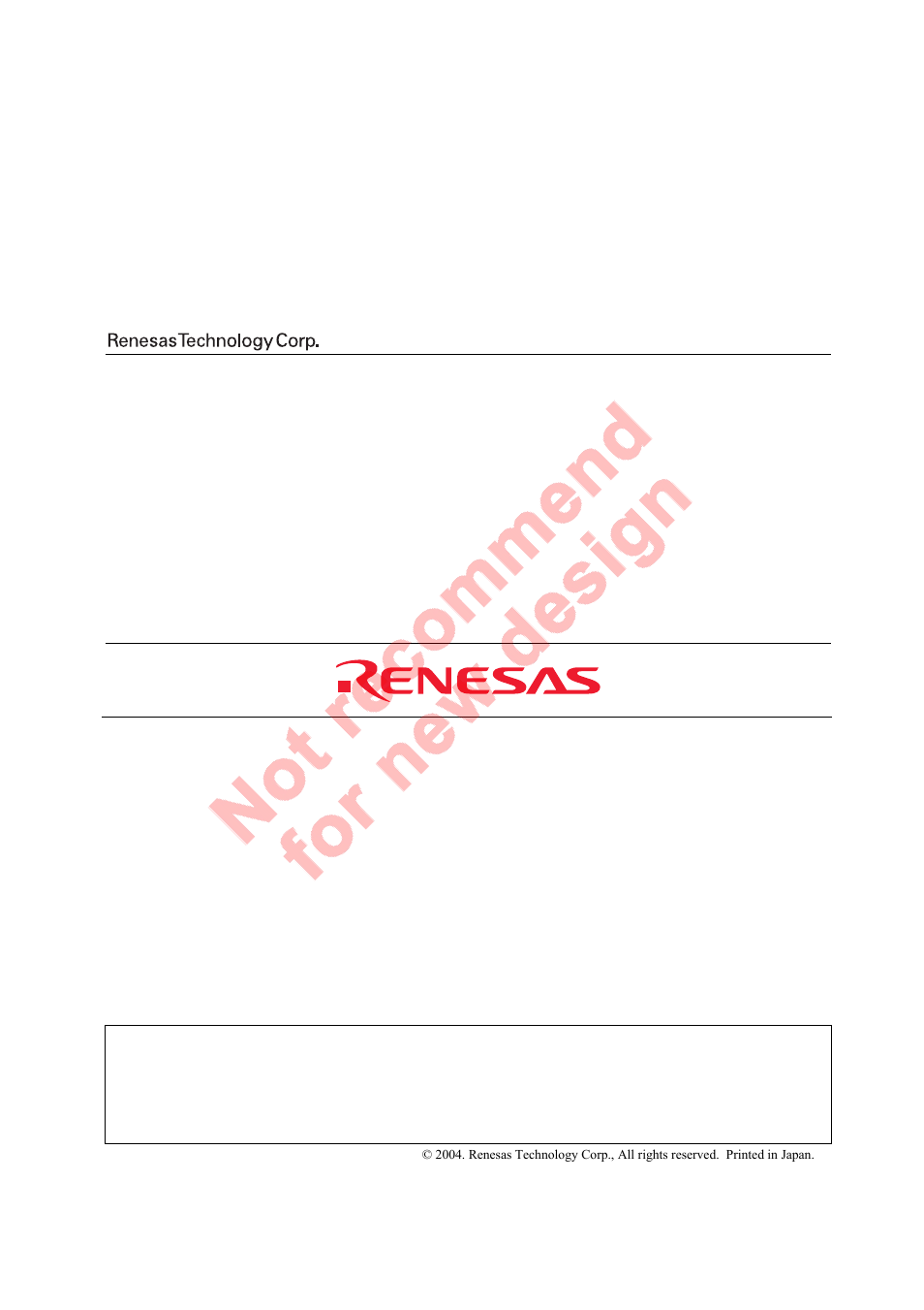 Renesas sales offices | Renesas HD74AC182 User Manual | Page 7 / 7