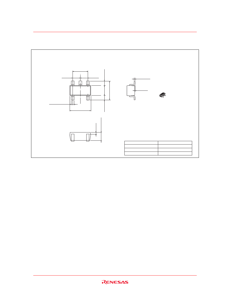 Package dimensions | Renesas HD74HCT1G04 User Manual | Page 7 / 8