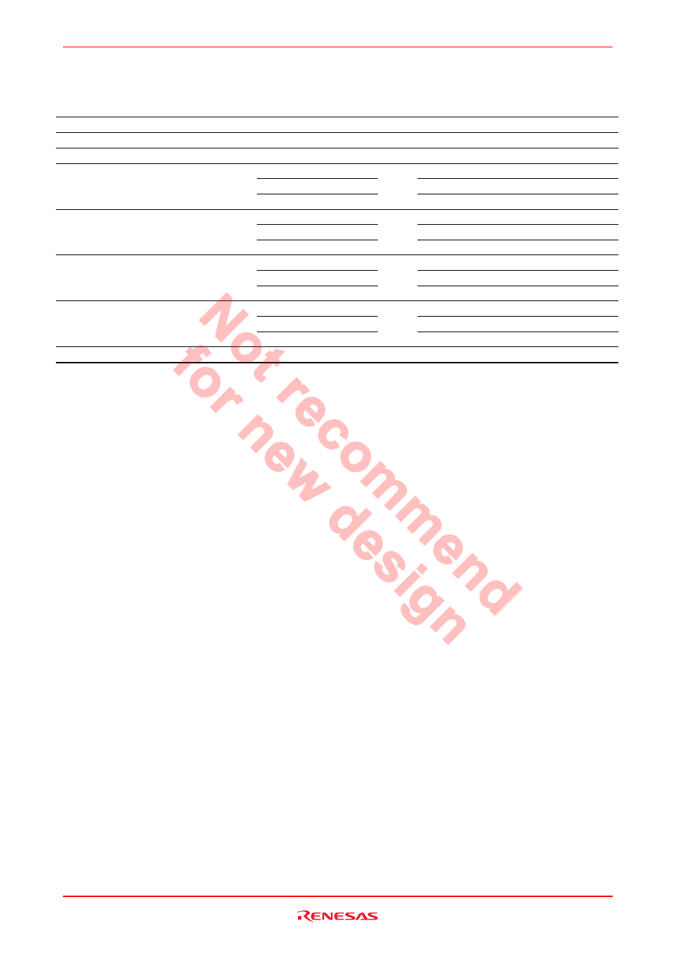 Electrical characteristics | Renesas HSG1002 User Manual | Page 2 / 38