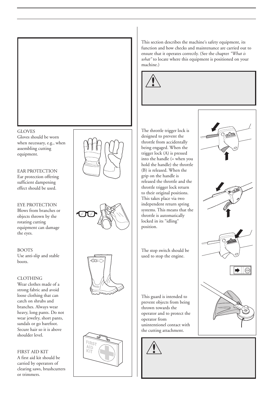 Safety instructions | Ryobi 225L User Manual | Page 4 / 25