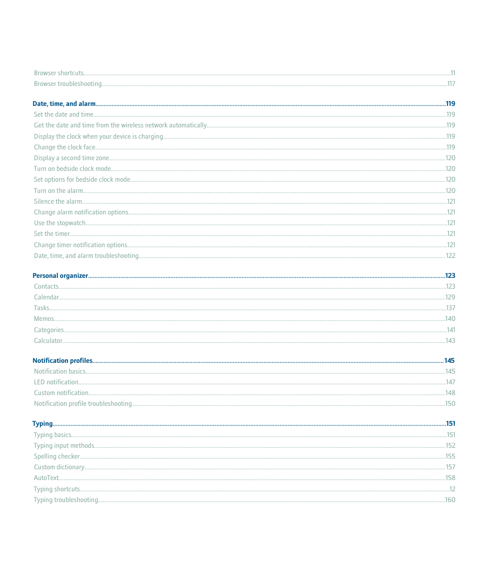 Blackberry 9000 User Manual | Page 5 / 275