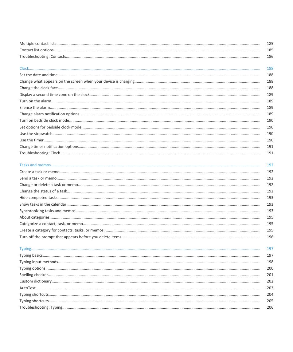 Blackberry PEARL 9105 User Manual | Page 6 / 325