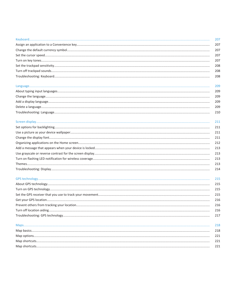 Blackberry PEARL 9105 User Manual | Page 7 / 325