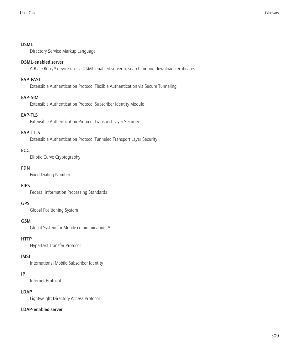 Blackberry CURVE 8350I User Manual | Page 311 / 318