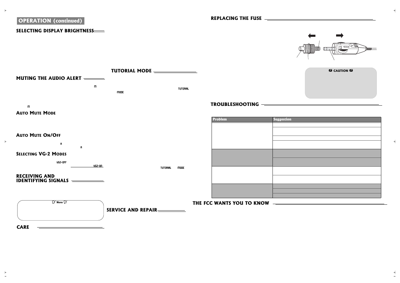 Operation (continued) | Blackberry 22-1697 User Manual | Page 2 / 3