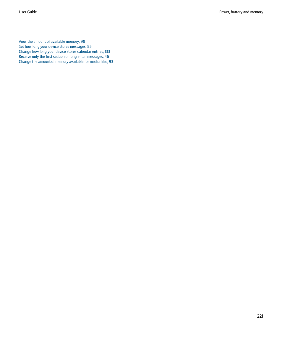 Blackberry Pearl 8220 User Manual | Page 223 / 277
