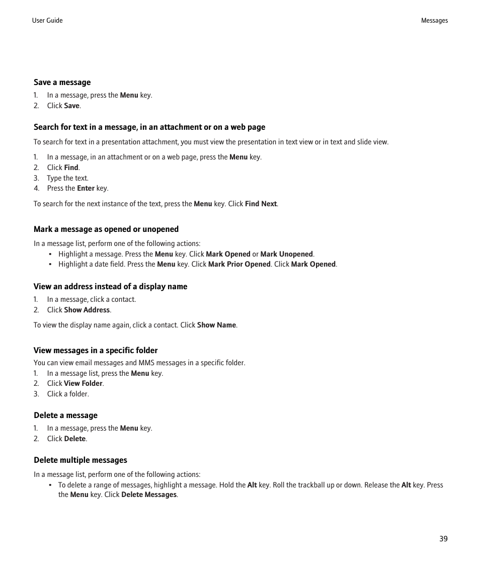 Blackberry Pearl 8220 User Manual | Page 41 / 277